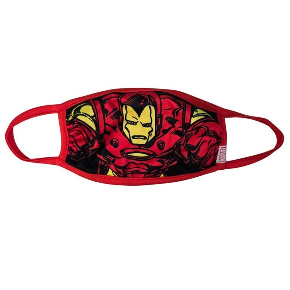 Iron Man and Hulk Face Mask 3 Pack Cloth Reusable Washable Marvel Comics NEW - Picture 2 of 8